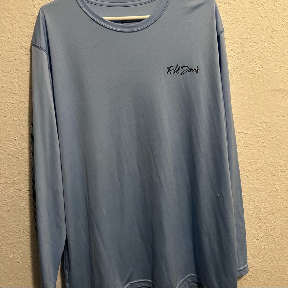 F.H. Davis XL long sleeve fishing Shirt